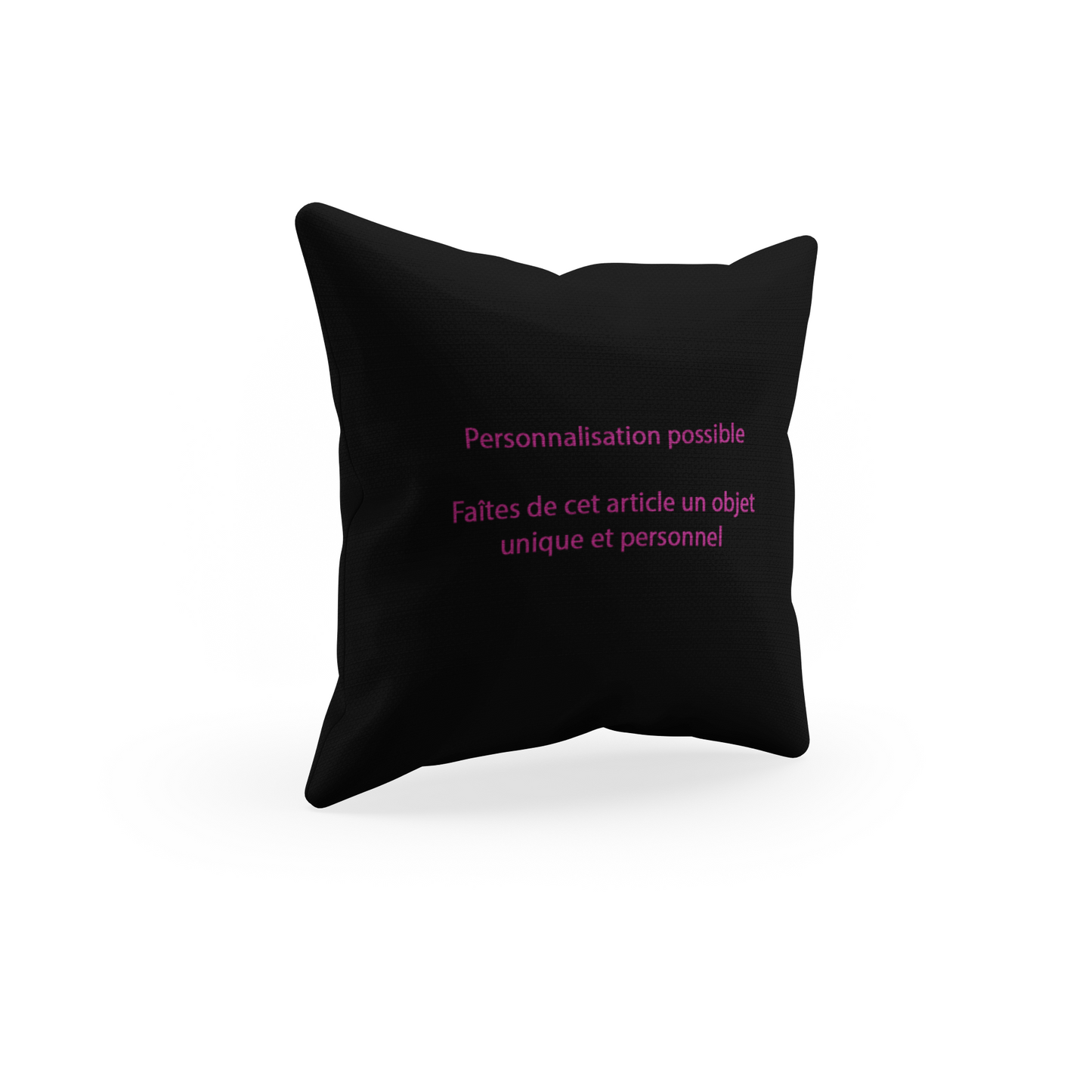 Coussin personnalisé "Prénom et pois"