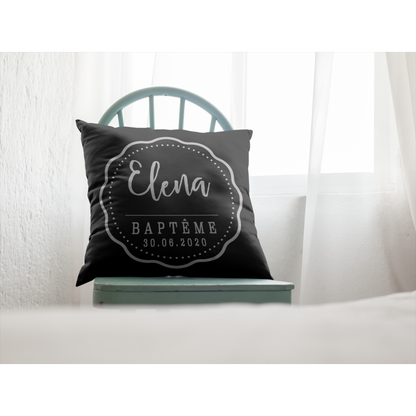 Personalized Baptism Cushion