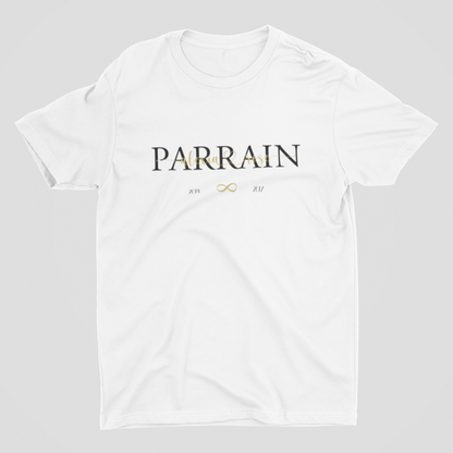 Tee-shirts homme personnalisés Papa, Papi, Parrain… (voir modèles)