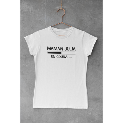 Duo de Tee-shirts "Papa et maman en cours"