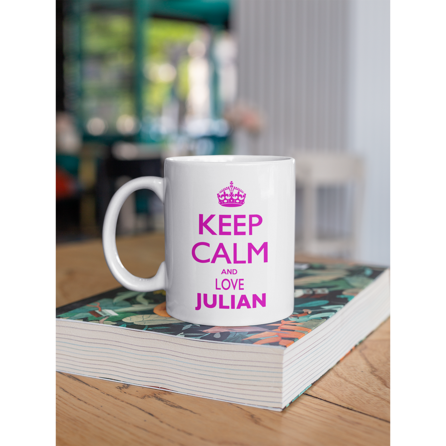 Mug "KEEP CALM AND LOVE "texte""