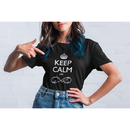 Tee-shirt "KEEP CALM AND BEST FRIENDS"