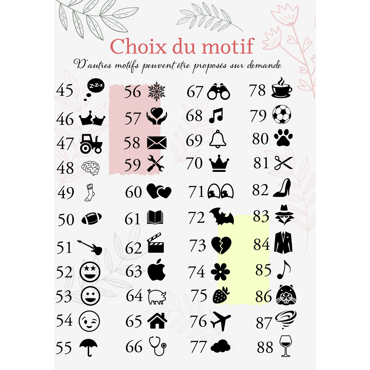 Culottes personnalisables (blanche ou rouge - voir modèles)