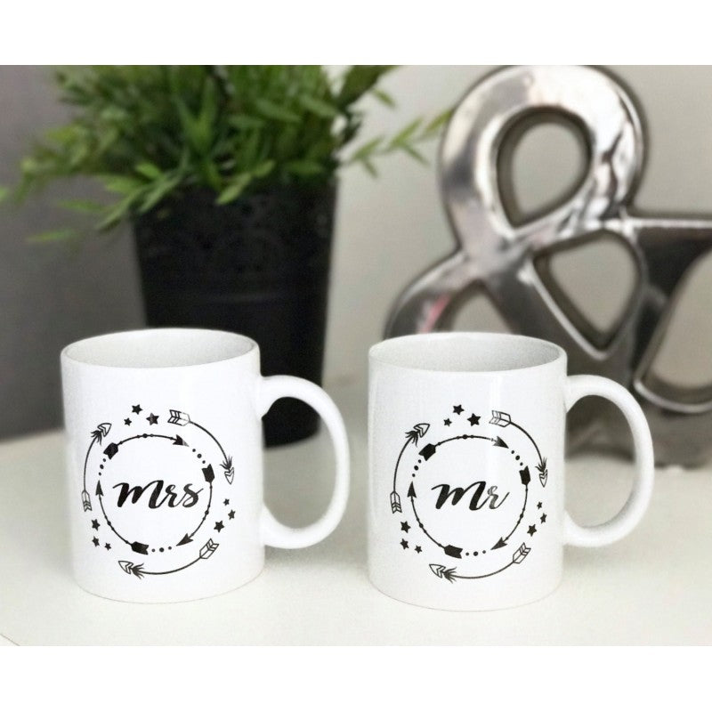 Mug duo "MR et MRS"