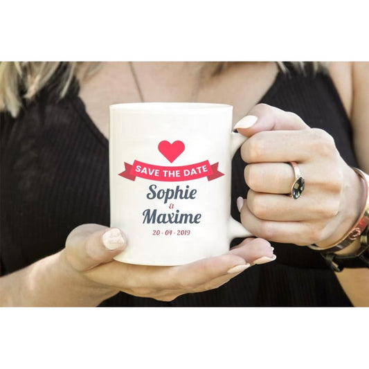 Mug Save the date mariage