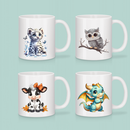 Mugs Personnalisables Animaux (voir modèles)