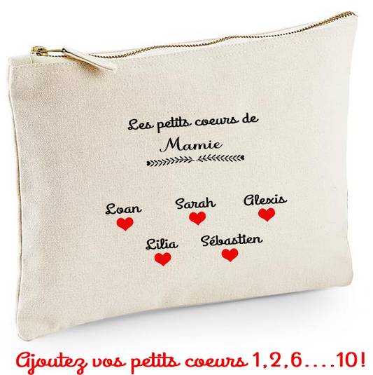 Pochette "Les petits cœurs de Mamie"