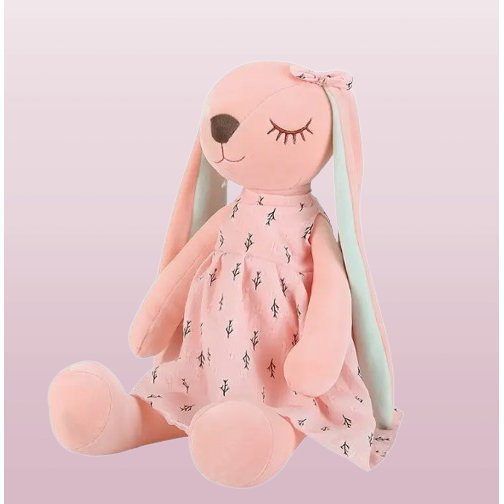 Personalized rabbit plush toy