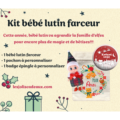 Kit bébé lutin farceur