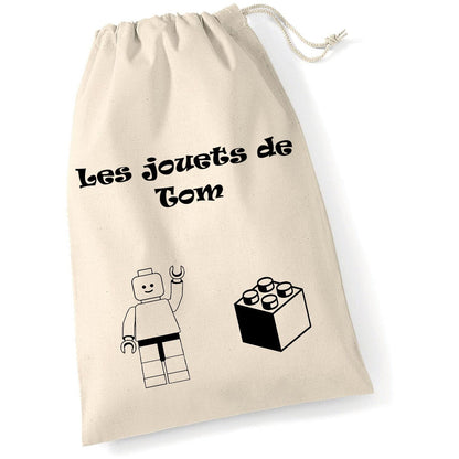 Sac à jouets "jouets lego"