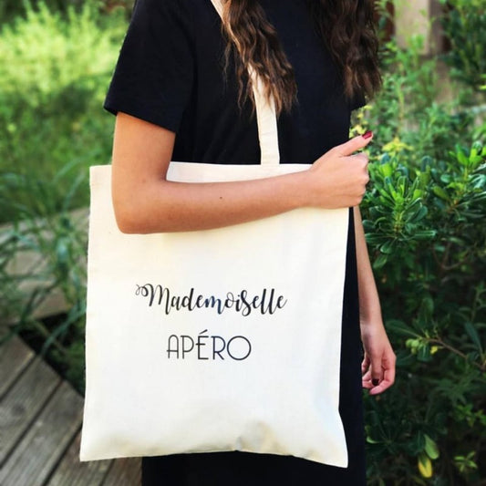 Tote Bag "Mademoiselle Apéro"