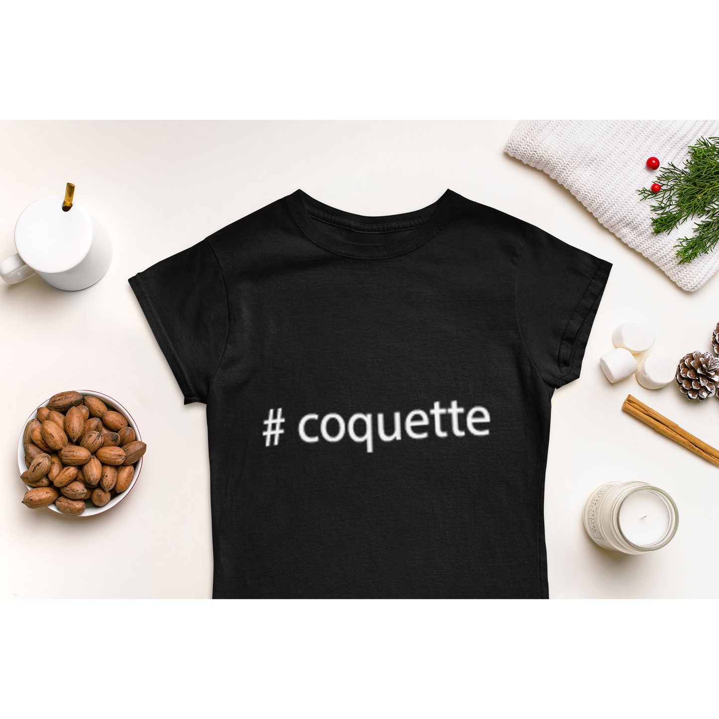 Tee-shirt Enfant/Ado "Hashtag Coquette"