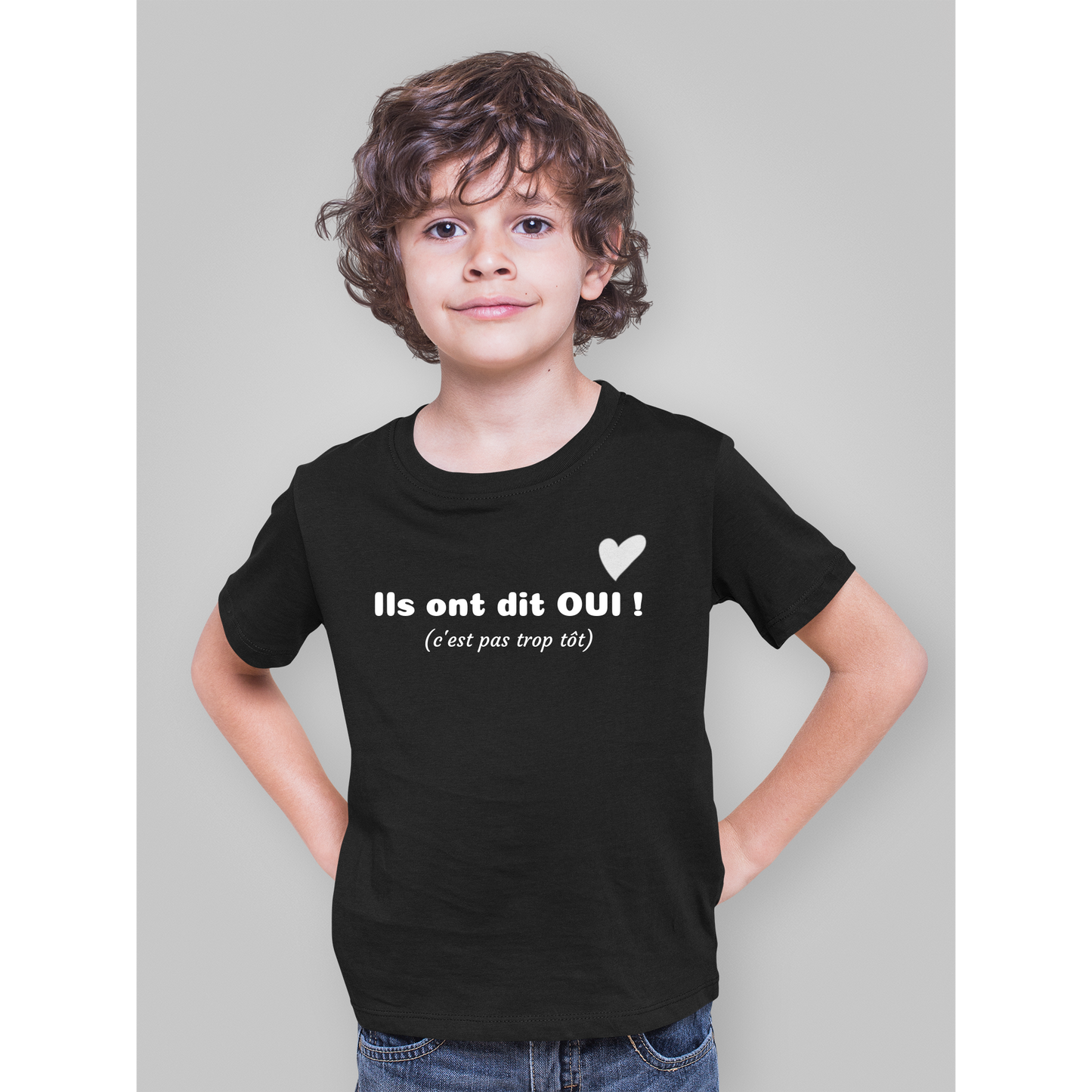 Camiseta infantil/juvenil “Dijeron ¡SÍ! (no es demasiado pronto)”