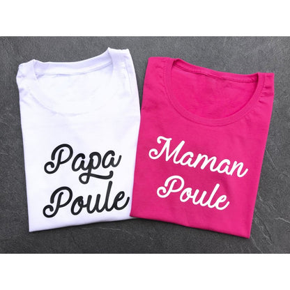 Tee-shirt "Papa poule"