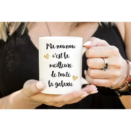 Mug "Ma nounou c'est la meilleure de toute la galaxie"