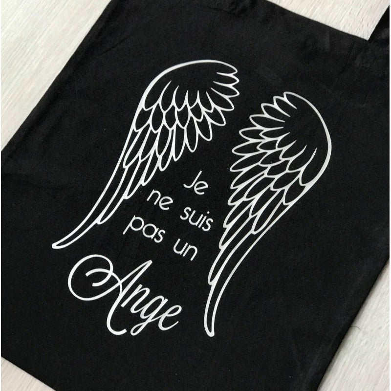 Tote Bag "Je ne suis pas un ange"