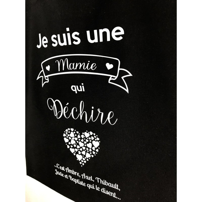 Tote Bag "Je suis une Mamie qui déchire"