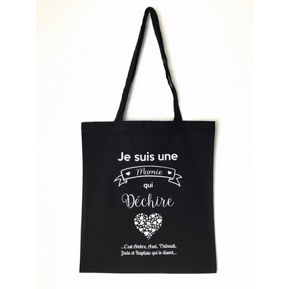 Tote Bag "Je suis une Mamie qui déchire"